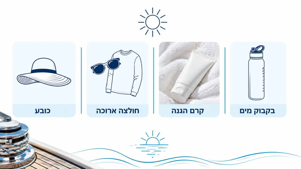 שמש, בריזה והחזרים מהמים
